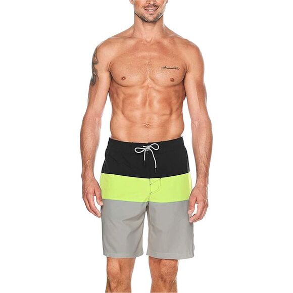 Reebok Mens Blockheads Swim Bottom Trunks, Multicoloured, NWT - Picture 1 of 1